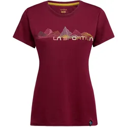 La Sportiva, Damen, Sportshirt, Peaks T-Shirt W (XS), Rot