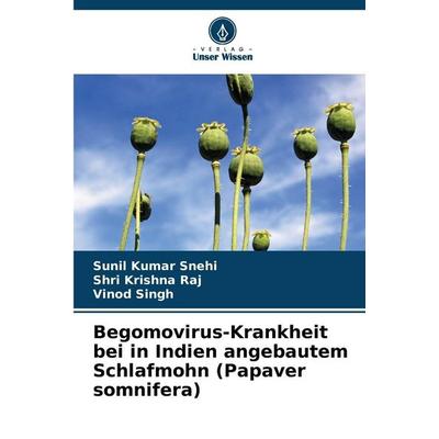 Begomovirus-Krankheit bei in Indien angebautem Schlafmohn (Papaver somnifera), Taschenbuch von Sunil Kumar Snehi,Shri Krishna Raj,Vinod Singh, Verlag