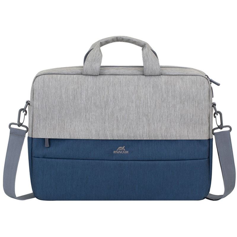 Riva Case Laptop Tasche 15.6" 7532 grau/dunkel blau