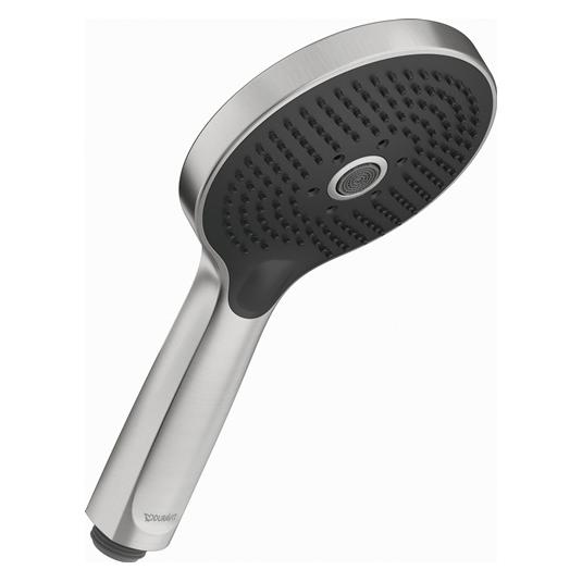 Duravit Handbrause 3jet Click! 120 MinusFlow, UV065201 (3 Strahlarten, 9 l/min) (UV0652017070)
