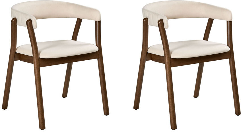 Ophelia & Co. 45cm H Fabric Upholstered Upholstered Back Armchair White 77cm H X 58cm W X 56cm D