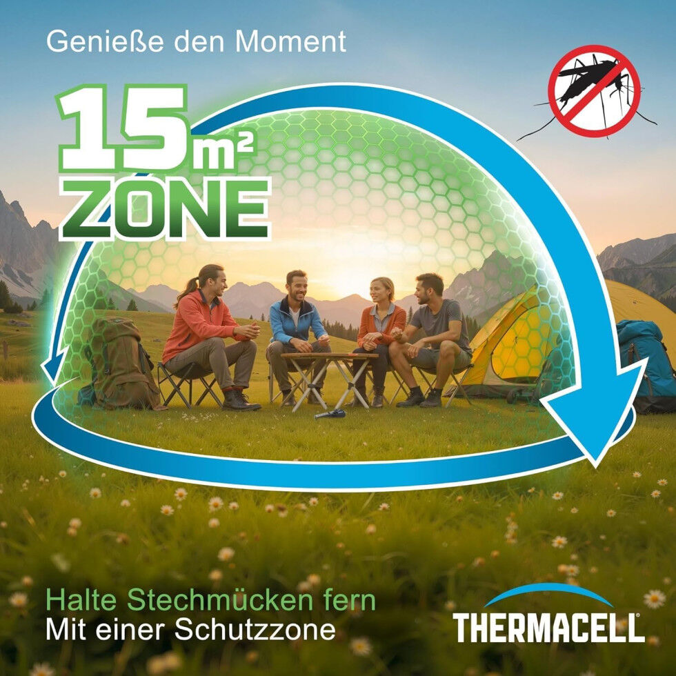 Thermacell Mückenabwehr Protect Handgerät inkl. Wirkstoff
