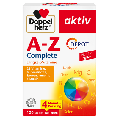 Queisser Pharma GmbH & Co. KG DOPPELHERZ A-Z Complete Depot Tabletten 178,8 g 16732219