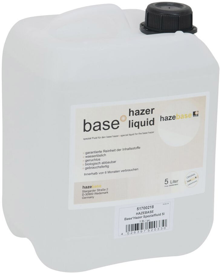 Sonstige Hazebase Base*hazer Spezialfluid 25l Kanister