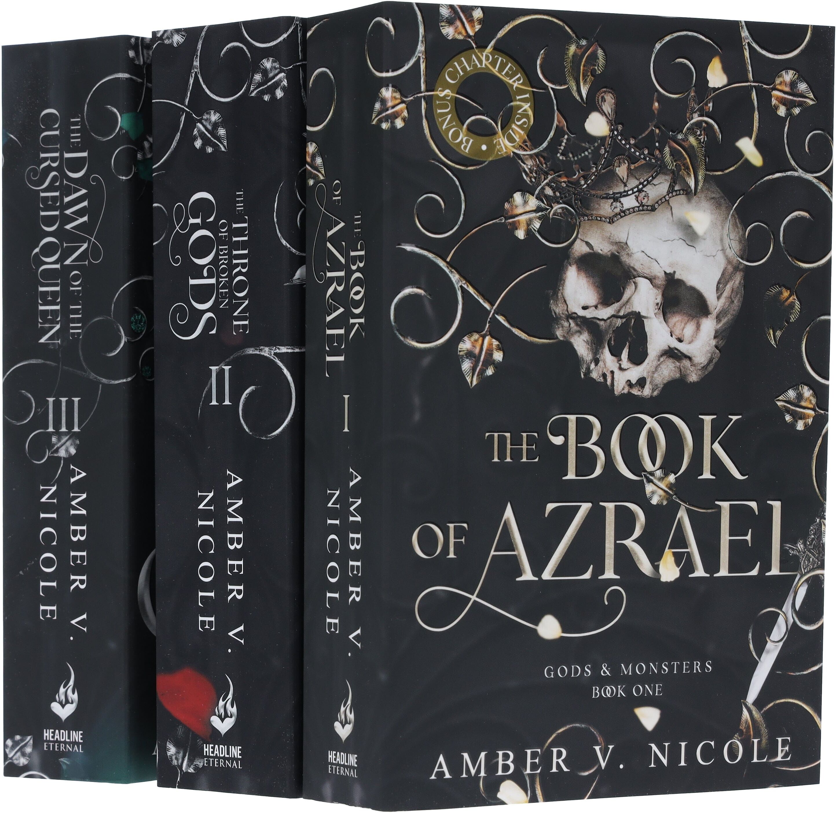 Gods & Monsters Series By Amber V. Nicole 3 Books Collection Set - Fiction - Paperback Hachette