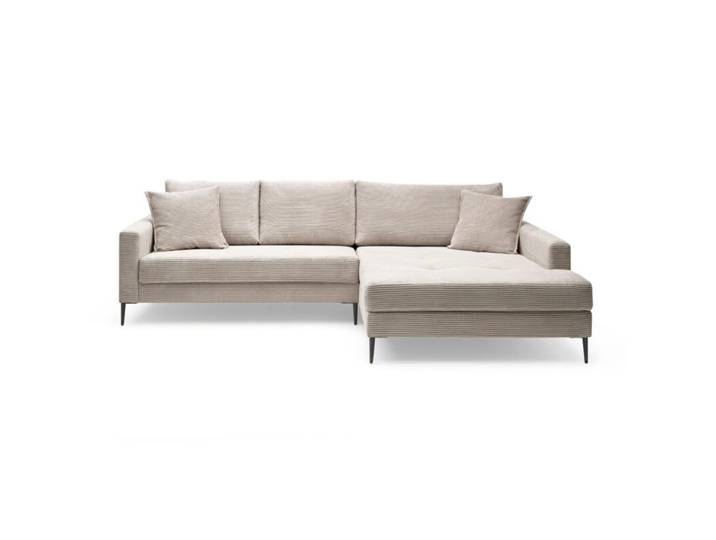 Trendstore Hilary Ecksofa in Cord - Cord Zoom mink , rechts Otto