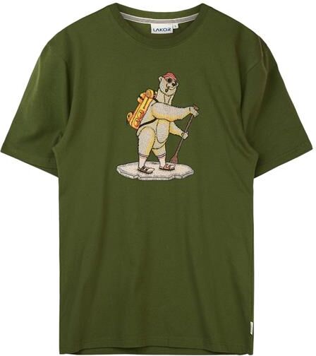 Lakor Mens WASSUP T-Shirt, Riffle Green XL