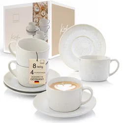 SÄNGER Kaffeetassen Set Korfu 8 teilig