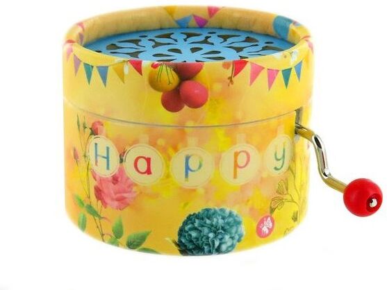 Happy Birthday : Boite à musique à manivelle - Belle Lurette