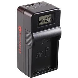 Berenstargh Synchron USB Ladegerät f. Nikon EN-EL21 V2 (Kamera Akku Ladegerät), Kamera Stromversorgung, Schwarz