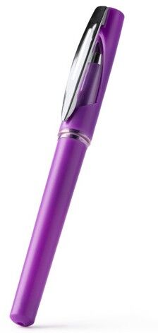 Stylo roller personnalisable en ABS au design métallique Barot blanc TAILLE UNIQUE ADULTE