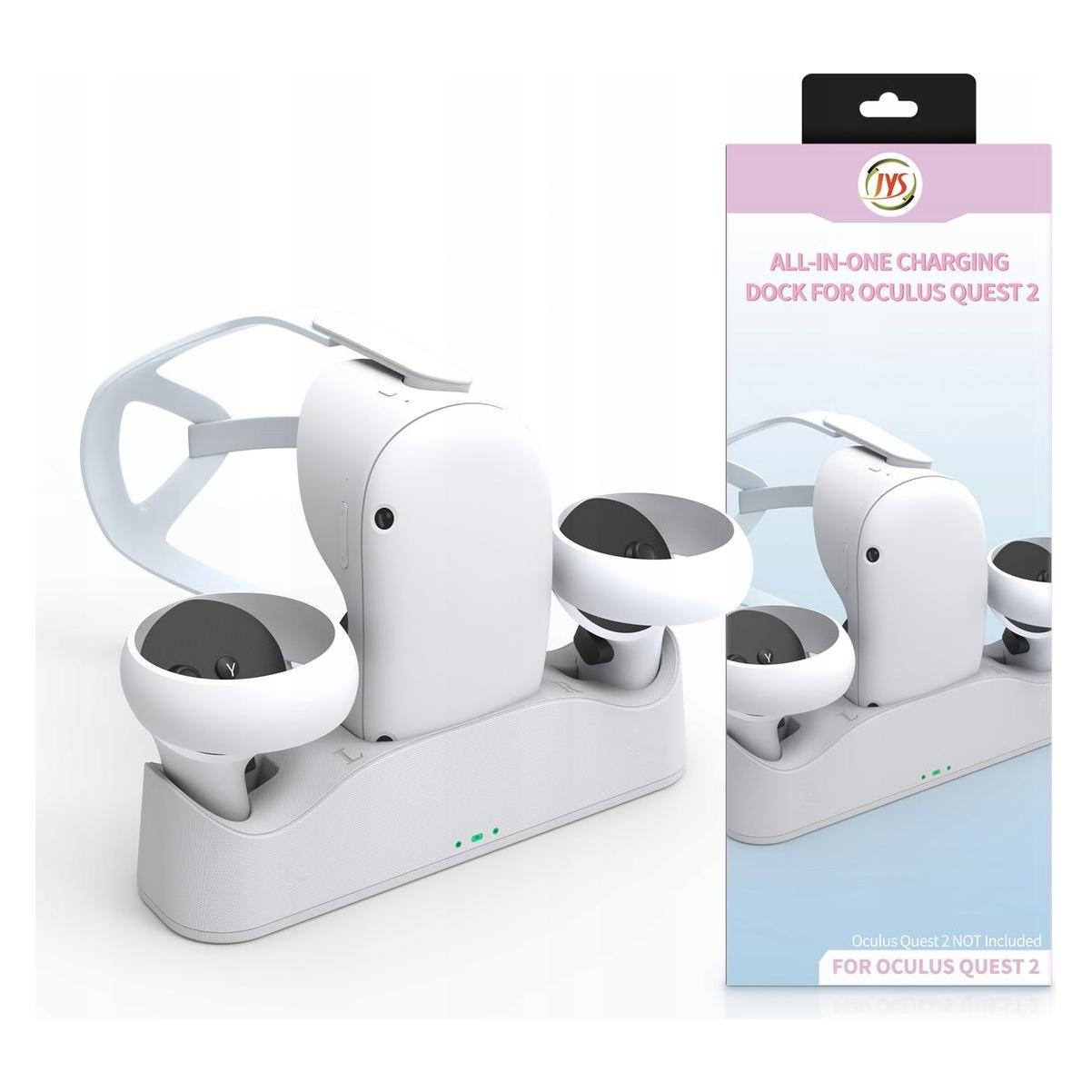 JYS Ładowarka Stacja Dokująca Stojak + Akumulatory Do Oculus Quest 2 / Jys-oc003 (oculus)