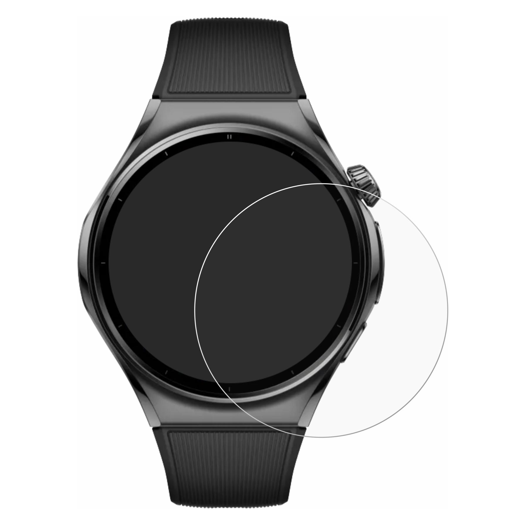 upscreen Schutzfolie für Huawei Watch 6 46 mm Displayschutz Displayschutzfolie Folie Klar antibakteriell (2064818)