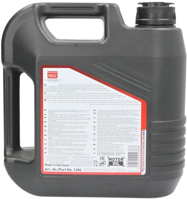 Motoröl LIQUI MOLY 1686 Street Race 10W50 4L