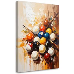 LEINWANDBILD Hobby und Bildung 40x60cm