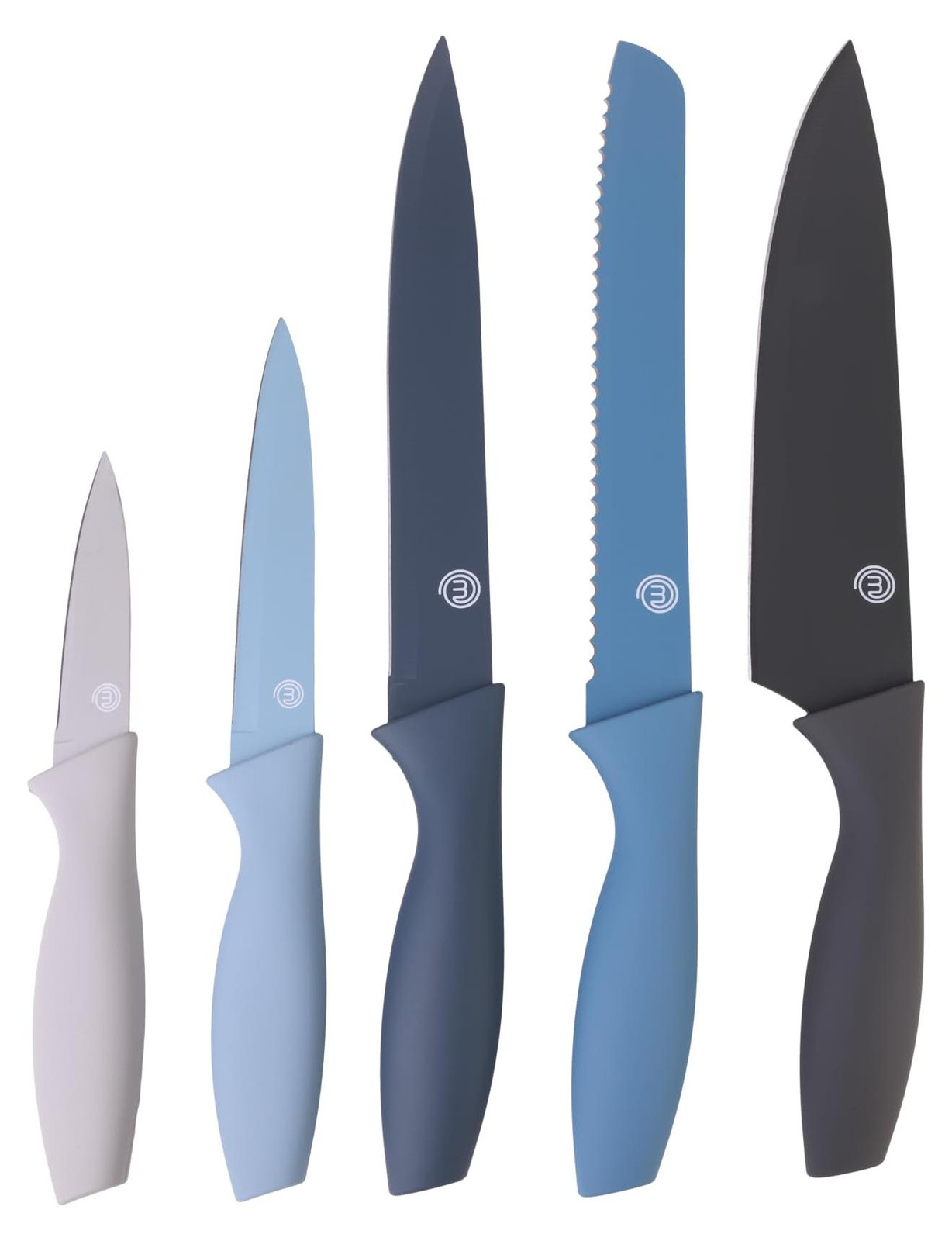 MasterChef 5-delige keukenmessen set Nordic blauw