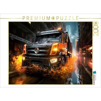 CALVENDO Puzzle Trucks | 2000 Teile Lege-Größe 90x67cm Foto-Puzzle für glückliche Stunden