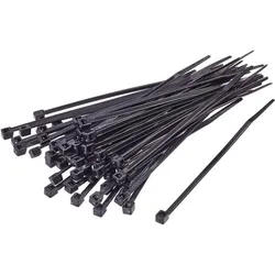 Tru Components, TC-BT-530-12.4-UVB 530 mm 12.4 mm Schwarz chemische B (Kunststoffkabelbinder, 530 mm, 100 Stk.)