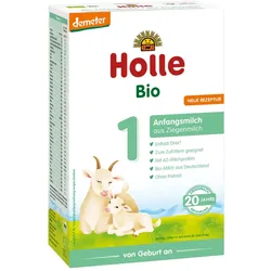 Holle Bio Anfangsmilch 1 auf Ziegenmilch 400 g