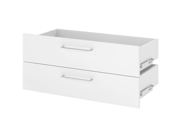 Schubladen-Set Flexwall weiss B 79.6 T 40 H 17.3 cm - Schubladen-Set