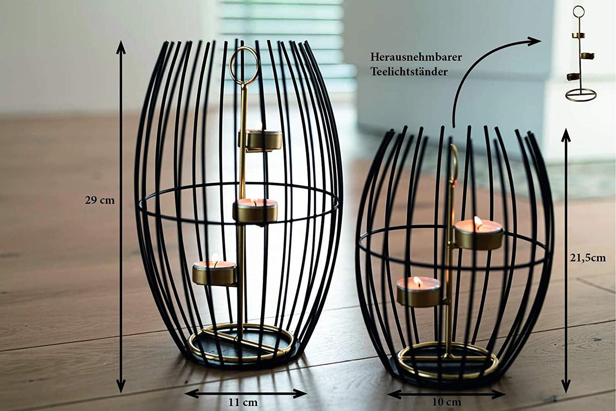 Pinacola Kaarsenhouder voor Taper en Tealight