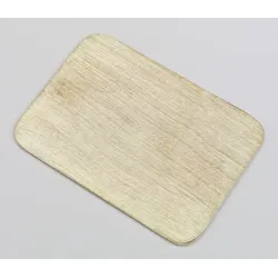 Kerzenteller Flachteller Rechteckig Alu gebürstet gold 17 x 12 cm ideal für Kerzen