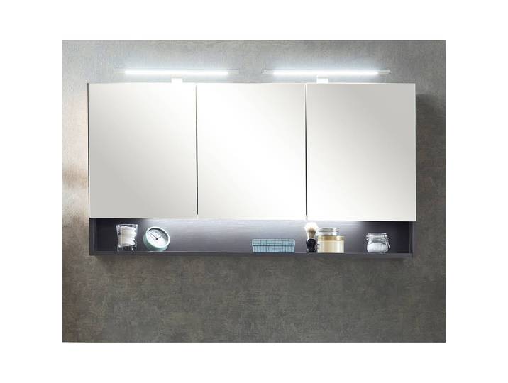 Armoire de toilette Stubach 120cm Gris/Graphite