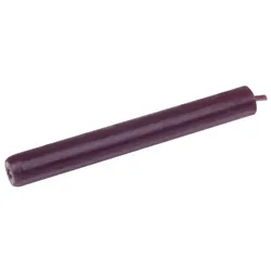 Leuchterkerze 18 cm Wachs Rot Beere