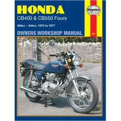 Honda Cb400 and CB 550 Fours Owners Workshop Manual, No. M262, Ratgeber von Haynes Publishing