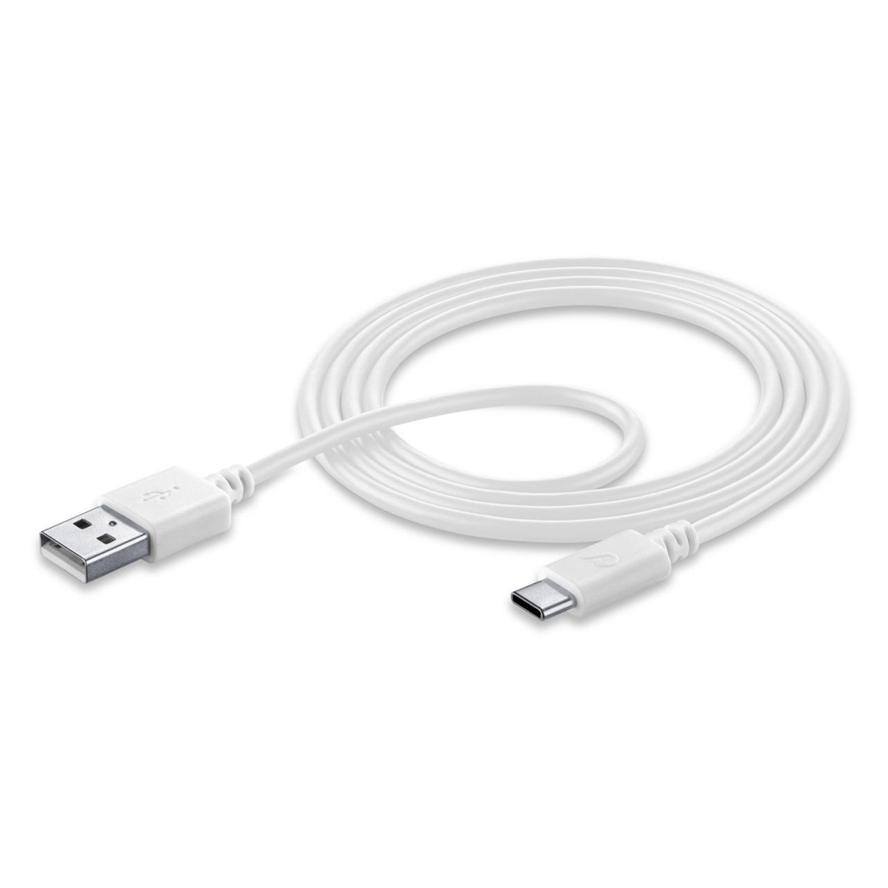 Cellularline Data Cable (1.20 m, USB 2.0, 15 W) (USBDATACUSBA-CW)