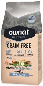Ownat Just Canine Adult Grain Free Cordeiro 3 Kg