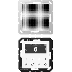 JungSmart Radio DAB+ Bluetooth, Set Mono (alpinweiß)