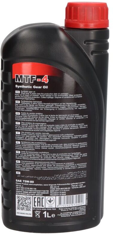 Getriebeöl CHEMPIOIL MTF 4 75W80 1L