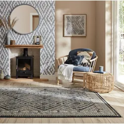 Teppich Orient Blau 160 x 234 cm - KELVIN   Kadima Design