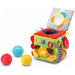 VTech 528203 Baby Soft Activity Cube with Melodies and Phrases (English Version) 3+ Months