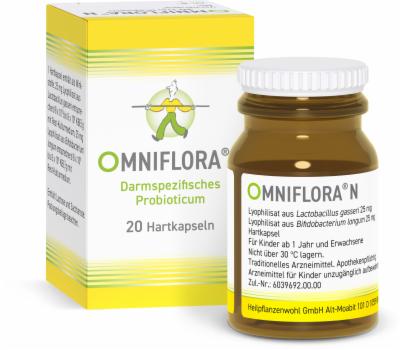 Heilpflanzenwohl GmbH Omniflora® N ? Probiotika Kapseln für die Darmflora 20 St 04994871