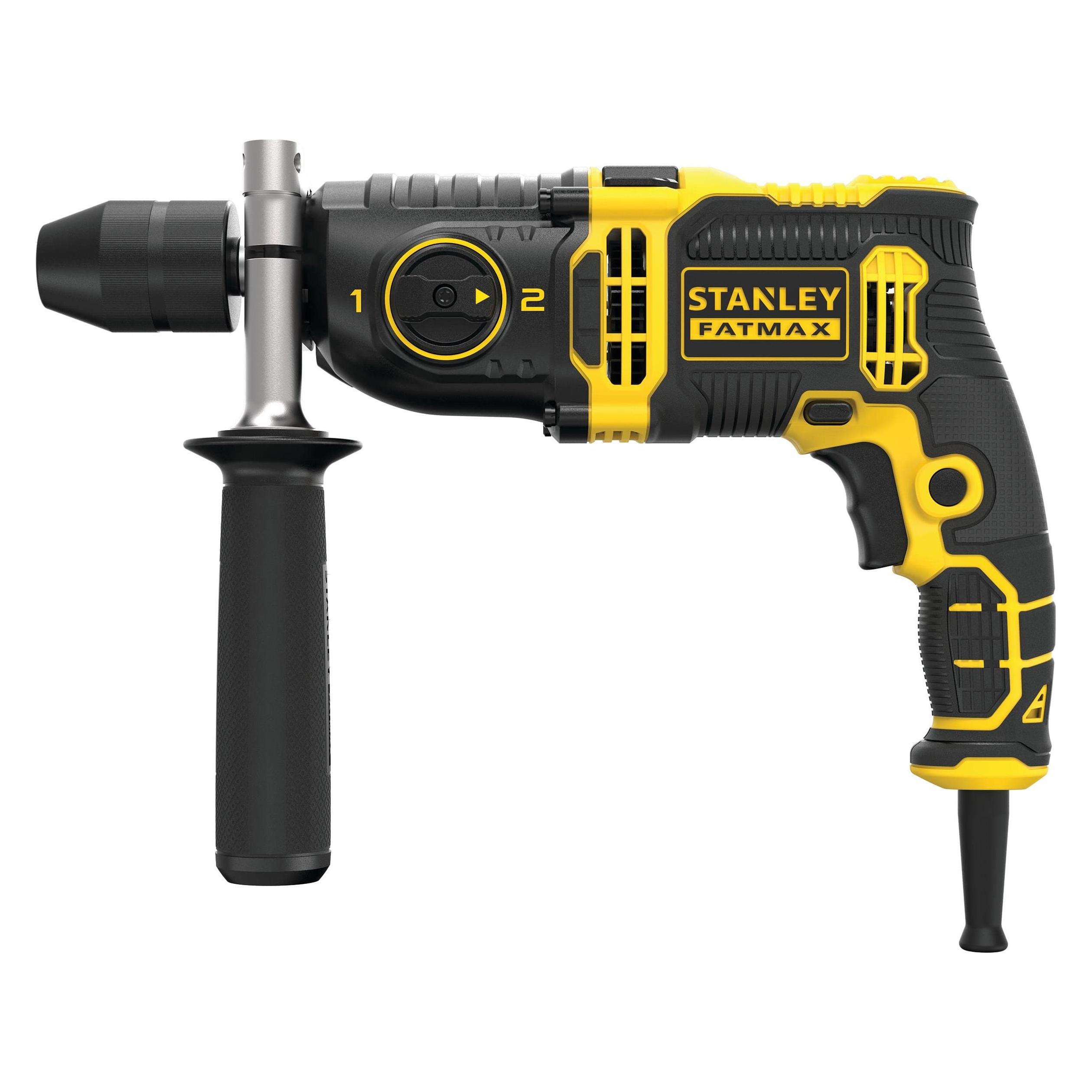Stanley Schlagbohrmaschine 850 W, 2-Gang (Schlagbohrmaschine) (FMEH850K-QS)