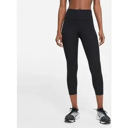 NIKE Damen Tights W NK DF FAST CROP, Größe S in Weiß Weiß