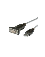 ROLINE Konverterkabel USB zu RS232 1.8m Kabel Digital/Daten 1,8 m (12.02.1163)