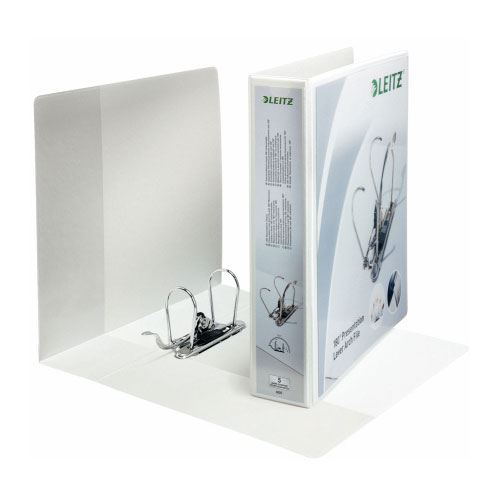 LEITZ 4225 Präsentationsordner weiß Kunststoff 8,0 cm DIN A4