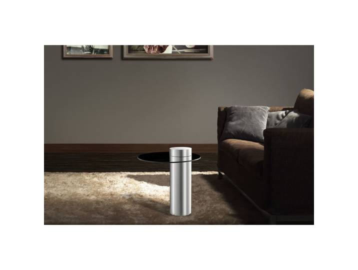 Table d'appoint ronde en acier ontario