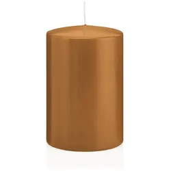 Wiedemann Kerzen Große Stumpenkerzen Cognac Ø 98 x 150 mm, 6 Stück, 113 Brenndauer