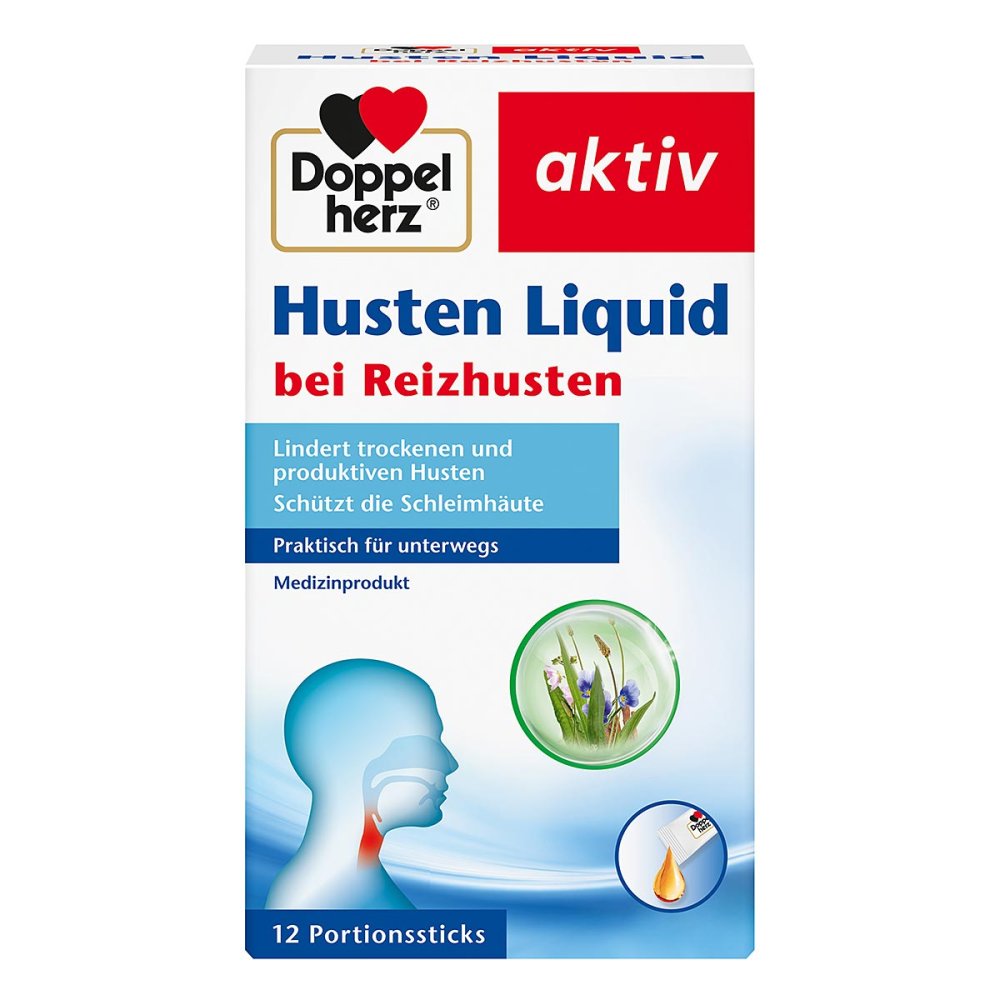 Queisser Pharma GmbH & Co. KG Doppelherz Husten Liquid Sticks 14236249