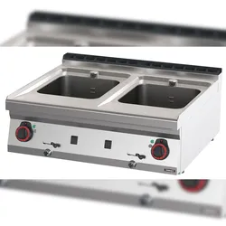 Nudelkocher 2 x 16 L 80 - Linie 700 C7CAP16280 Casselin