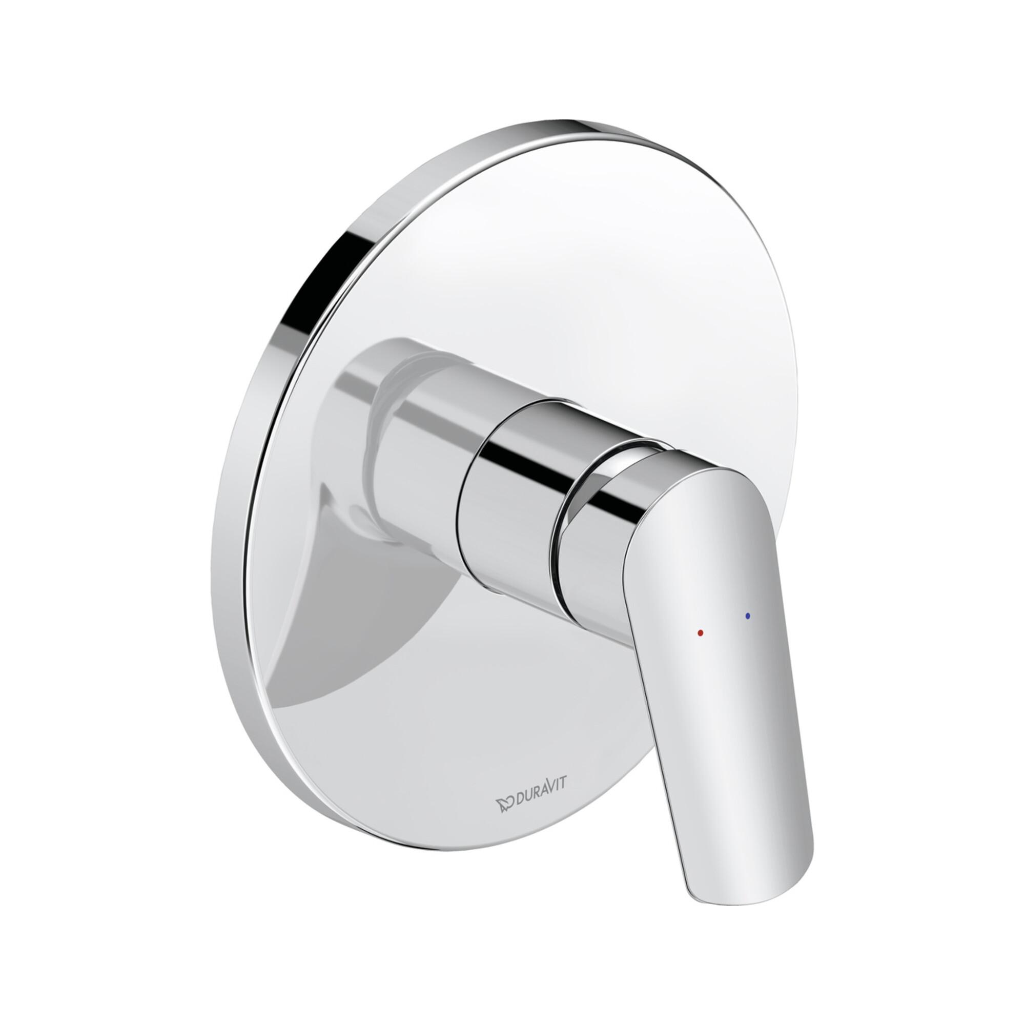 Duravit No. 1 Fertigmontageset UP-Einhebel-Brausemischer, 1 Verbr., chr (N14210010010)