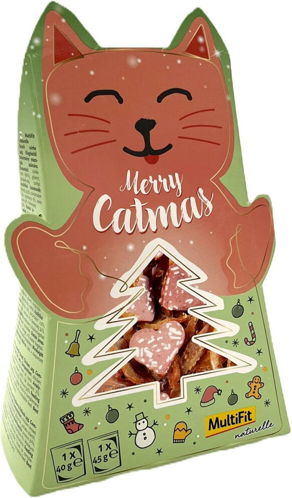Multifit Snack Cat Naturelle Box Natale 1PZ
