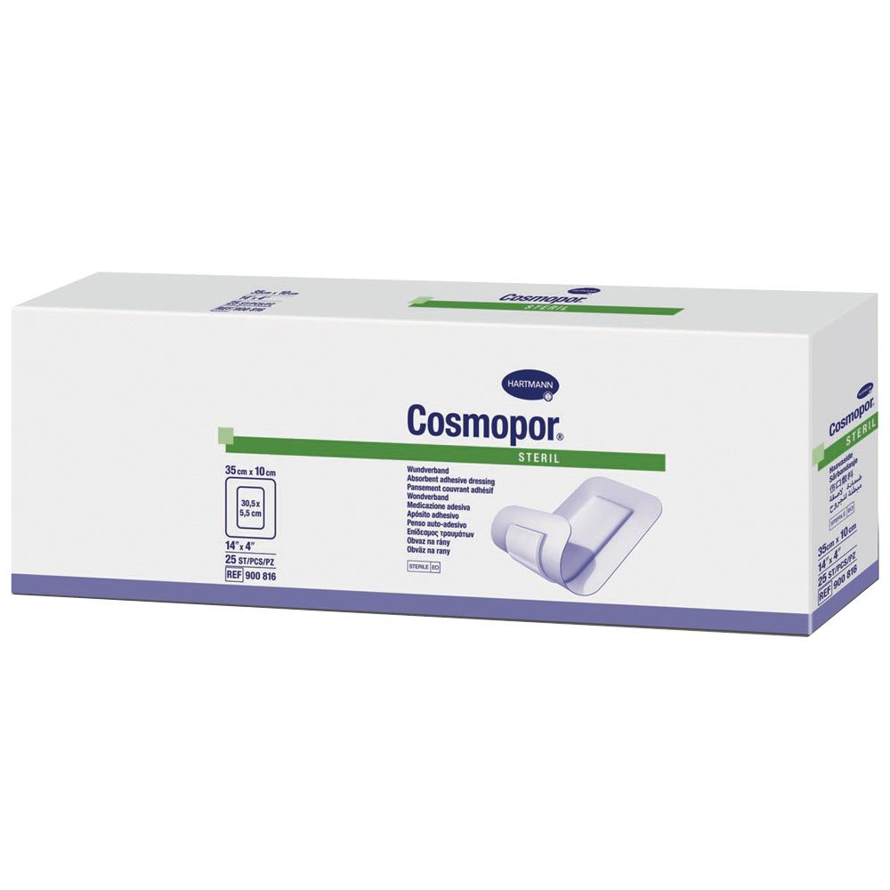 Cosmopor steril Wundverband 10x35 cm 25 St Pflaster