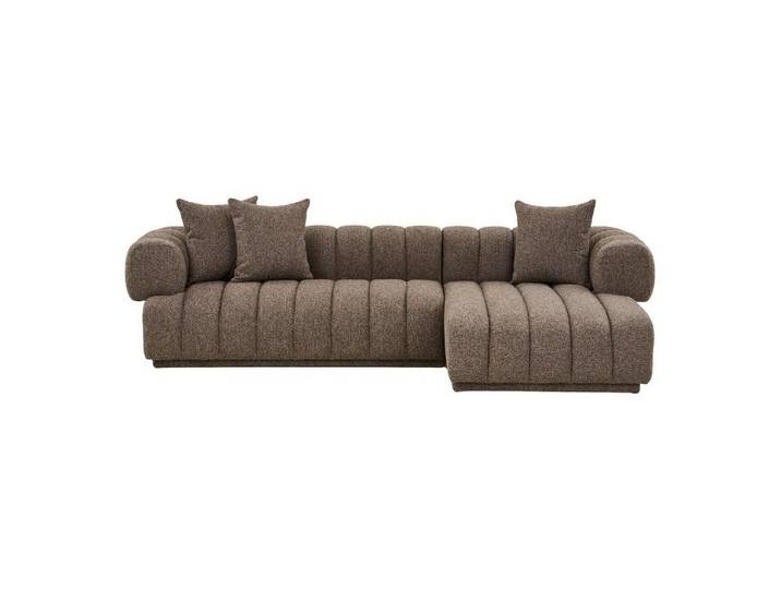 House Nordic Sofa Ingrid Sofa rechtsausgerichtet inkl. 3 Zierkissen, 1 Teile