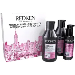 Redken, Shampoo, Acg Shampoo 300ml Conditioner 300ml Naked Gloss 100ml (Flüssiges Shampoo)