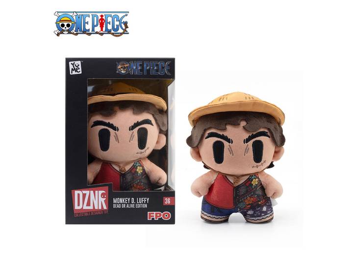 Netflix One Piece Luffy Pluche Knuffel One Size 1 Stuk Authentieke Merkwaardevolle Collectie Voor Fans Cadeau